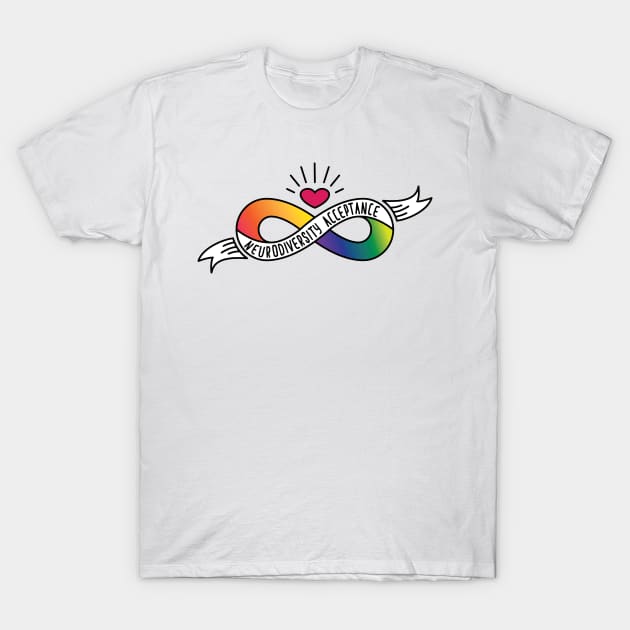 Neurodiversity Acceptance T-Shirt by 4thelove